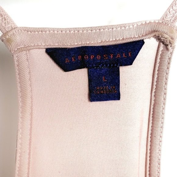 Aeropostale • Solid Mauve Peplum Tank - Picture 5 of 6